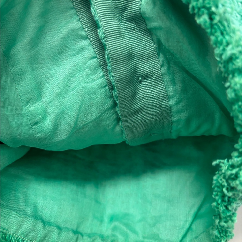 Maje Green Tweed Crop Top - Picture 4 of 6
